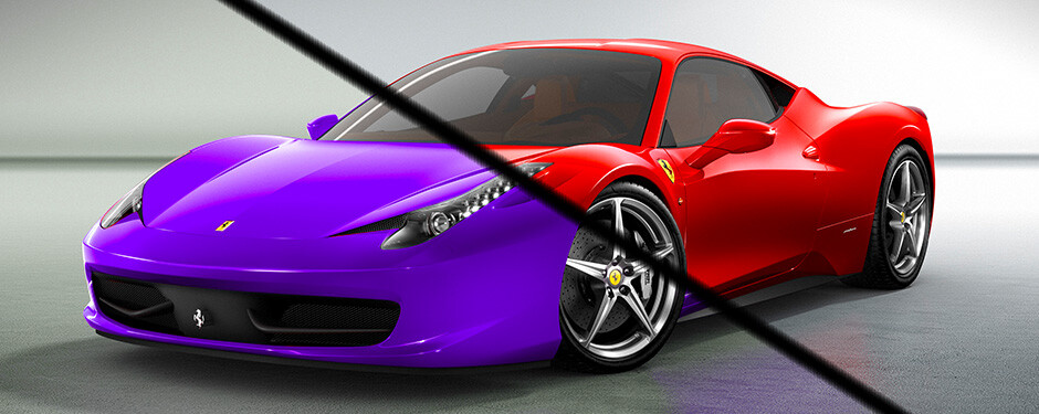 Ferrari Wraps in Manchester