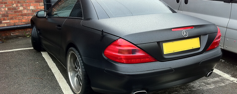 Mercedes Wraps in Manchester