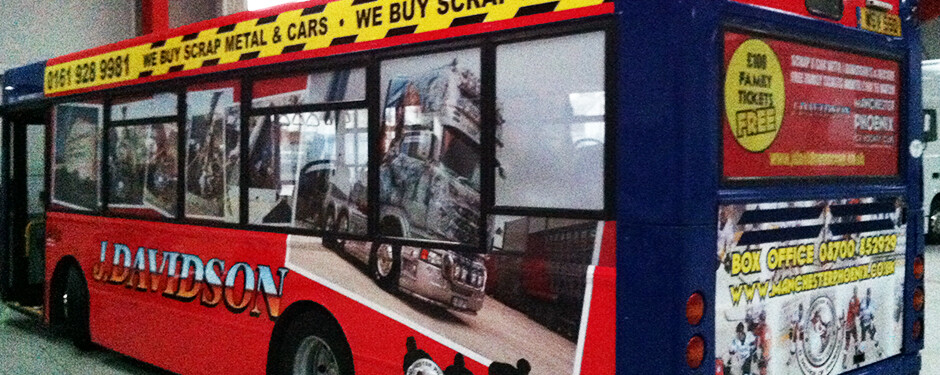 Bus Wraps in Manchester