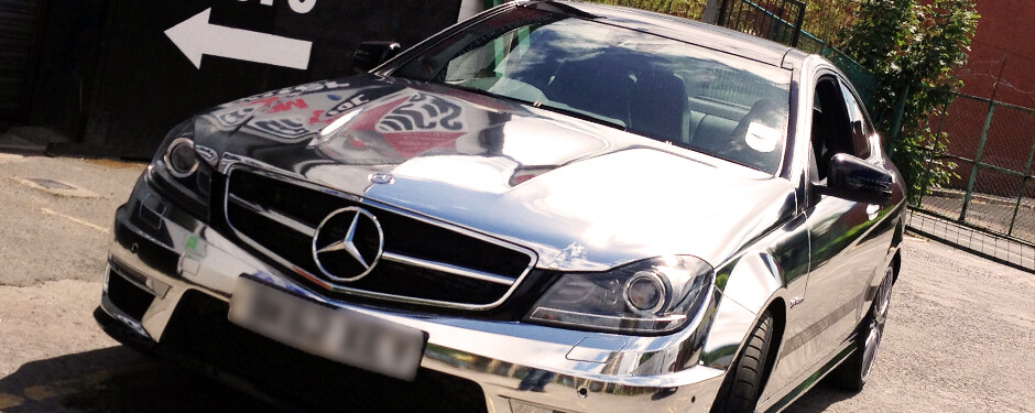 Mercedes Wraps in Manchester