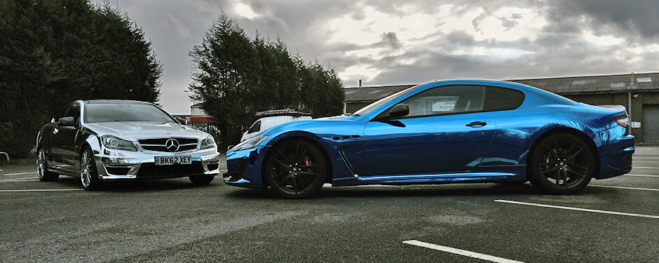 Chrome Car Wraps in Manchester