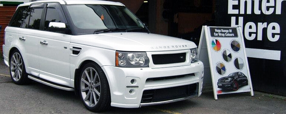 Range Rover Wraps in Manchester