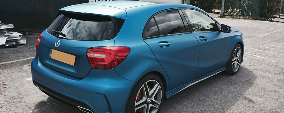 Mercedes Wraps Manchester