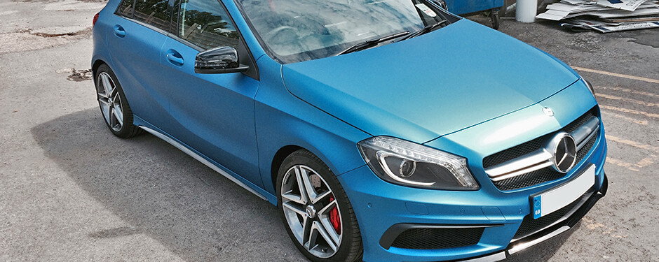 Mercedes Wraps in Manchester