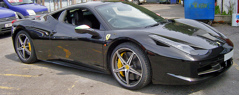 Ferrari Wraps in Manchester