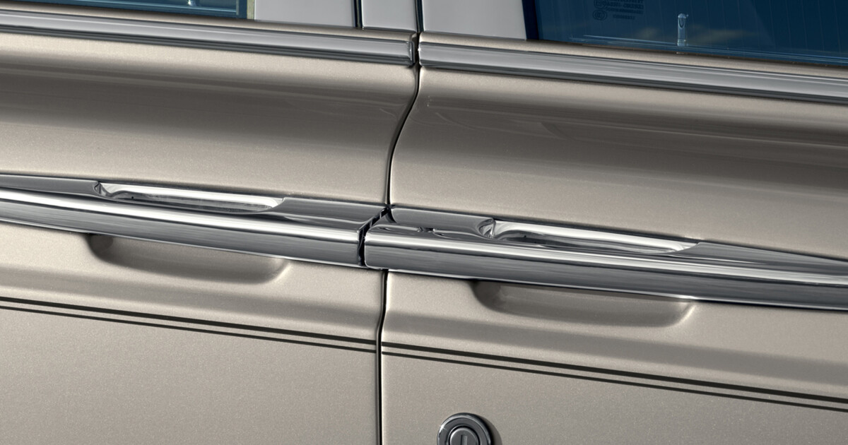 rolls royce chrome trim repairs