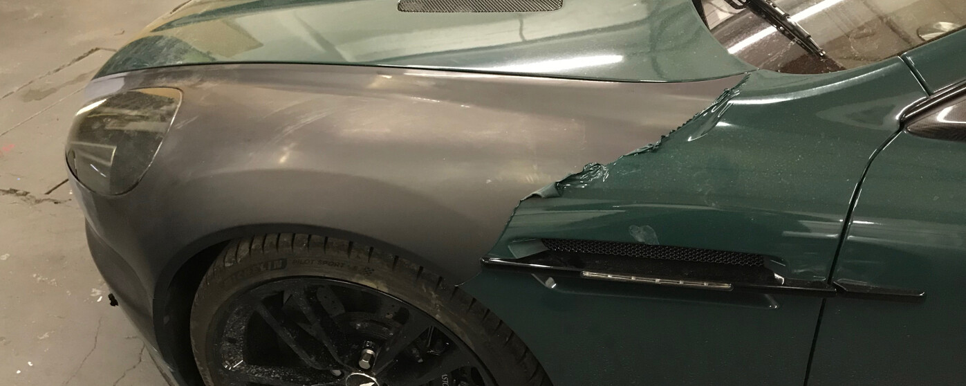 Wrapped vehicle repairs