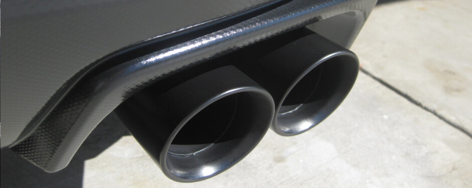 Exhaust Tip Painting - Manchester & Cheshire