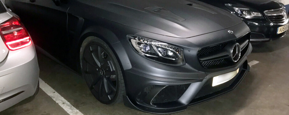 Mercedes Wraps in Manchester