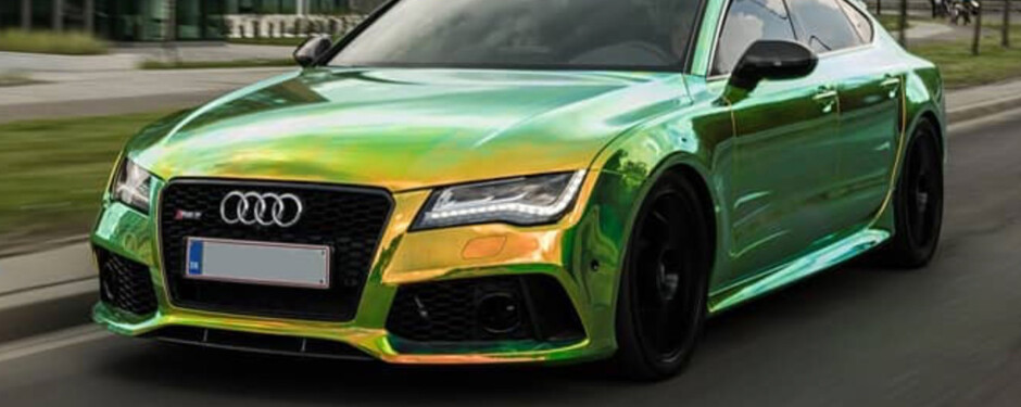 Chrome Car Wraps in Manchester
