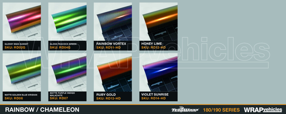 TeckWrap - Vehicle Wrapping Vinyl Colours