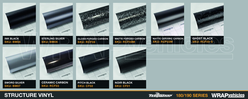TeckWrap - Vehicle Wrapping Vinyl Colours