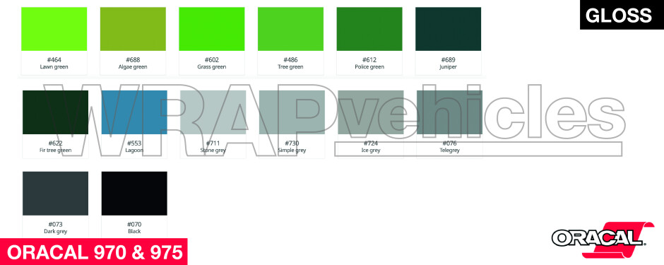 Oracal Wrap Vinyls