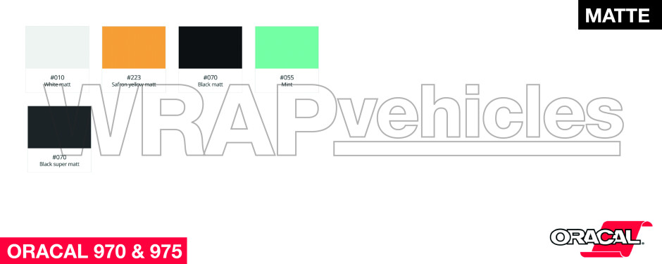 Oracal Wrap Vinyls