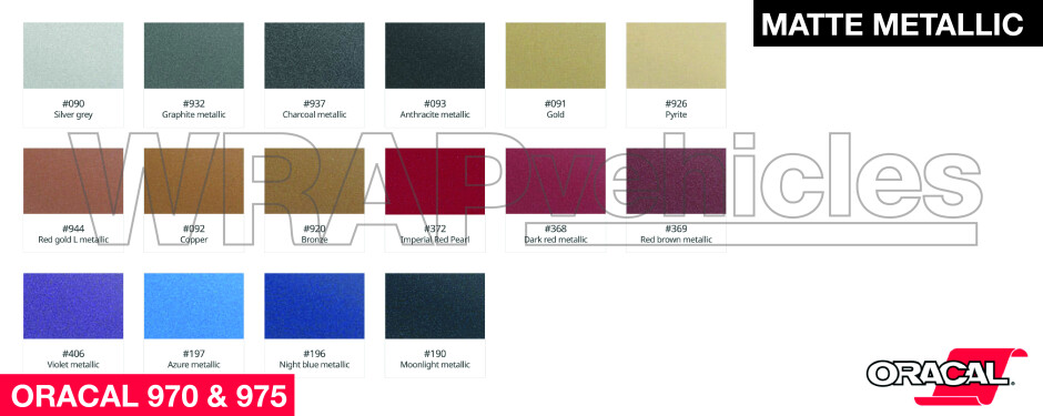 Oracal Wrap Vinyls