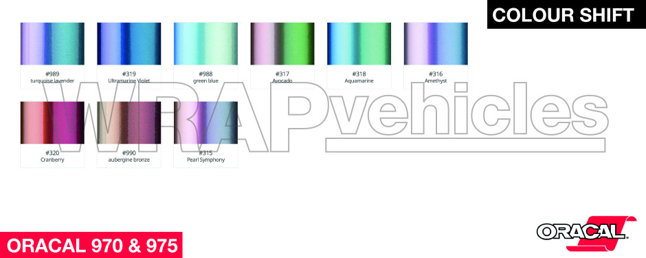 Oracal Wrap Vinyls