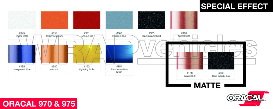 Oracal Wrap Vinyls